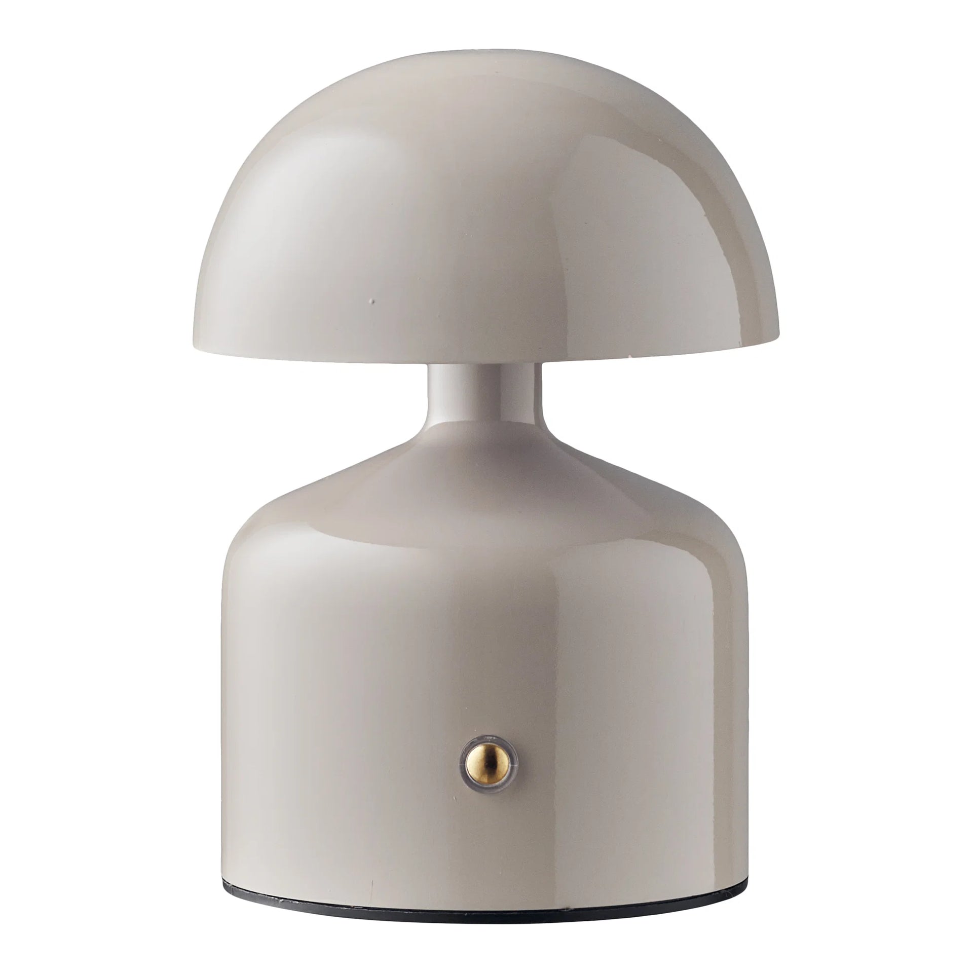 Lampa de masă Aulla - oțel, ABS - gri
