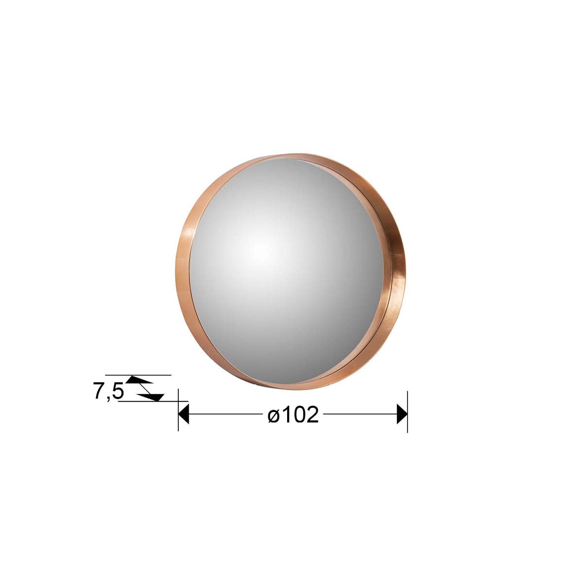 MIA - OGLINDA ROSE GOLD