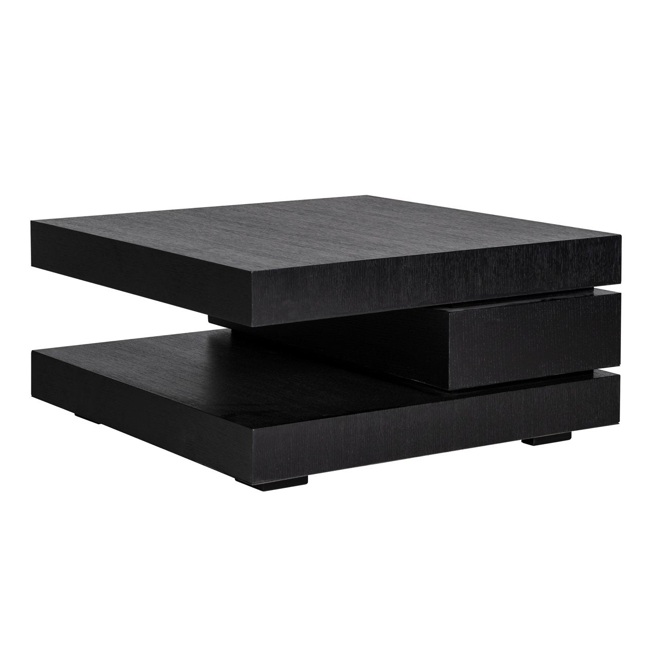 Coffee Table Oakura Black 90x90