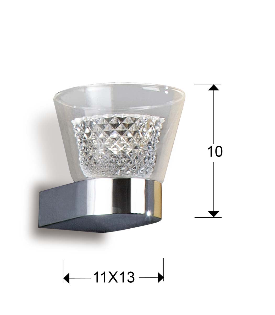 APLICAȚIE LUCIA, 1 LED, CROM