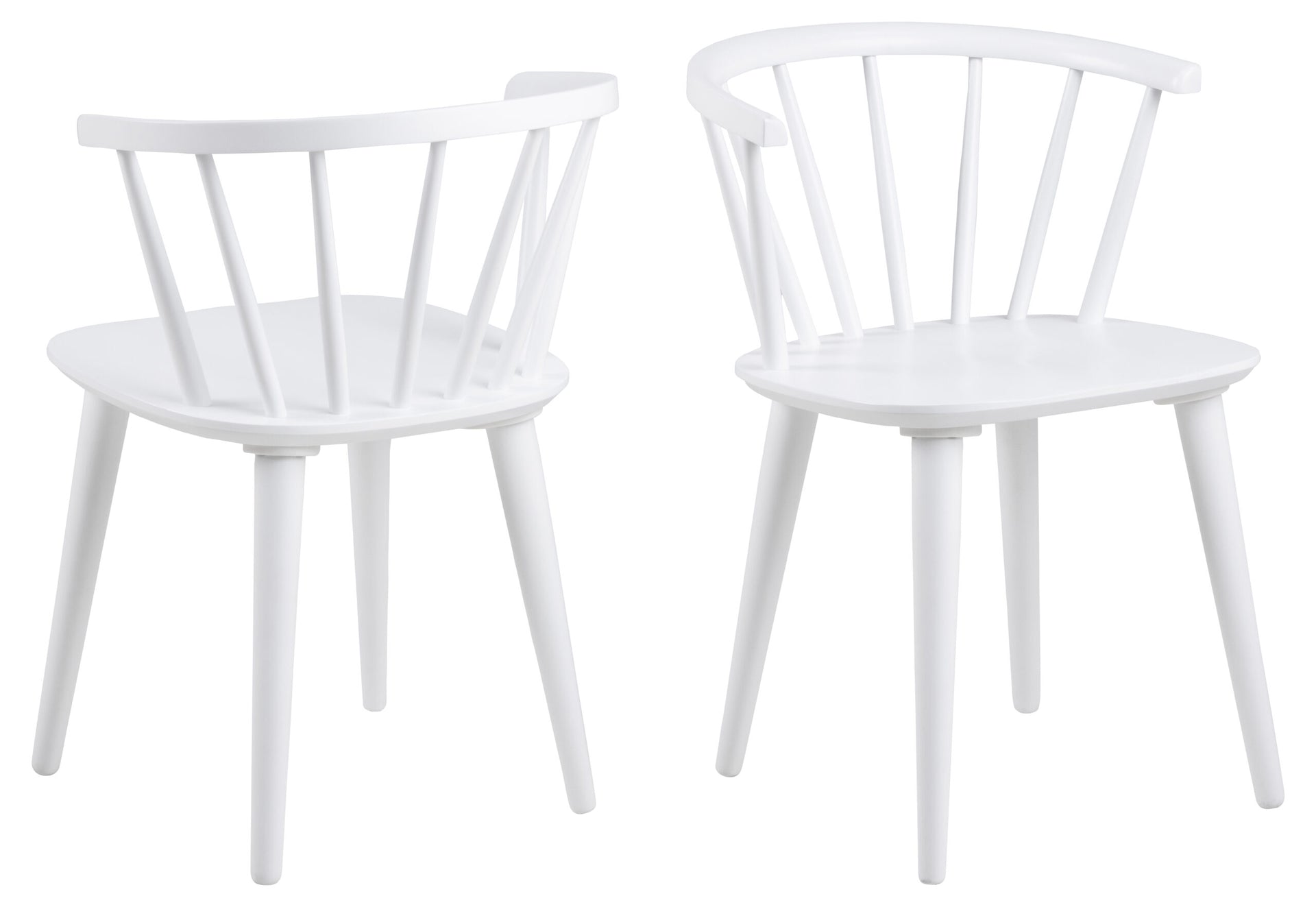 SCAUN DE DINING IDA ALB