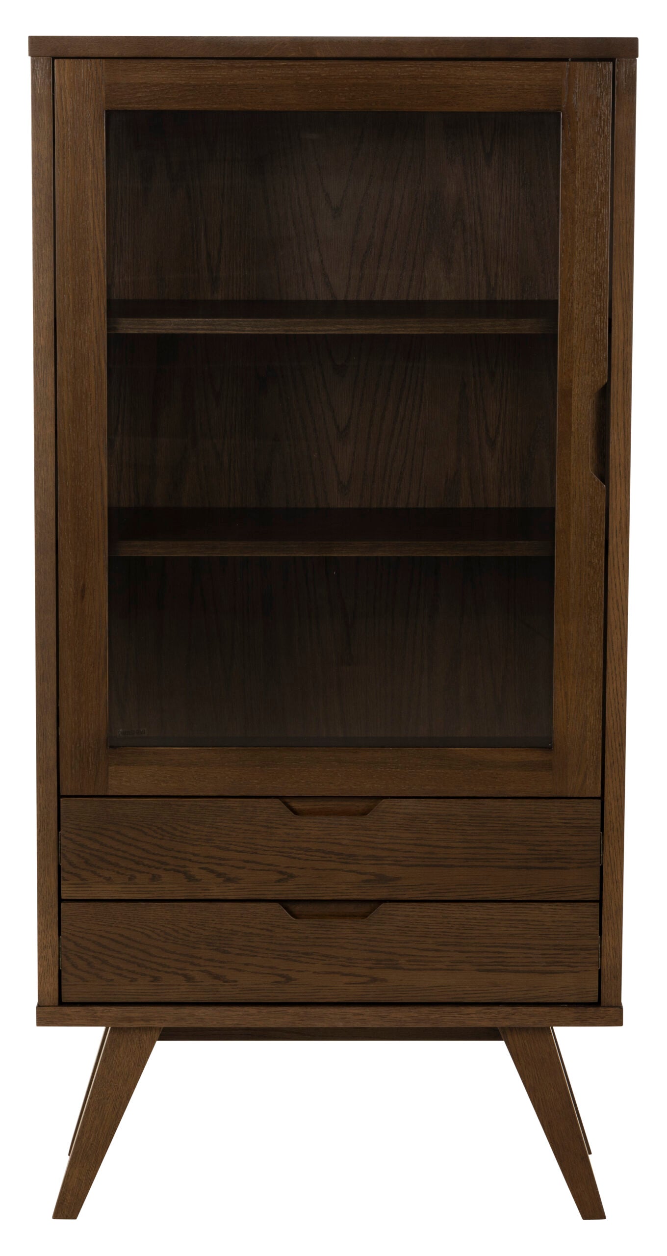 VETRINA A-LINE IN LEGNO IMPIALLACCIATO ROVERE