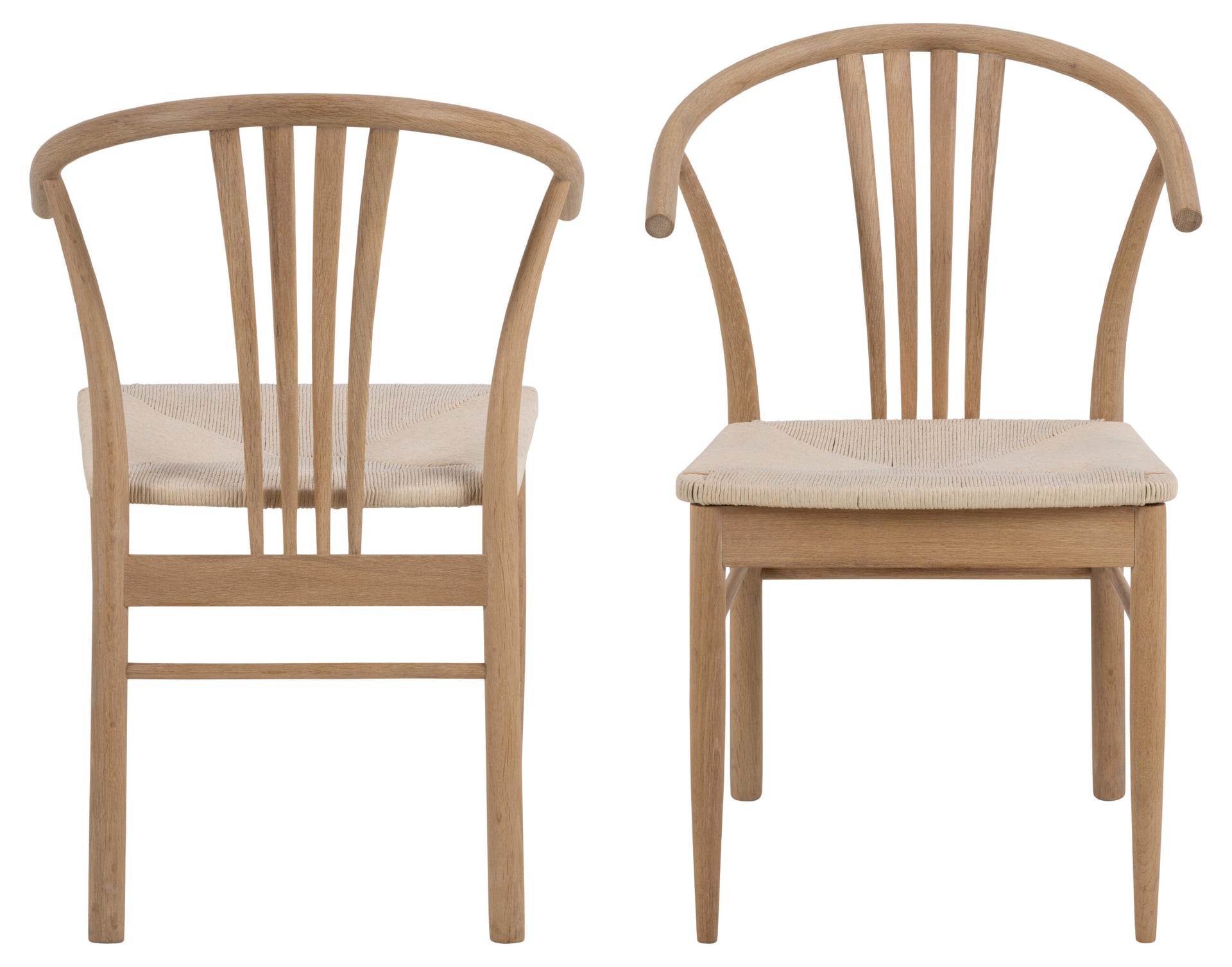 SCAUN DE DINING I_YORK CU COTIERĂ ALB