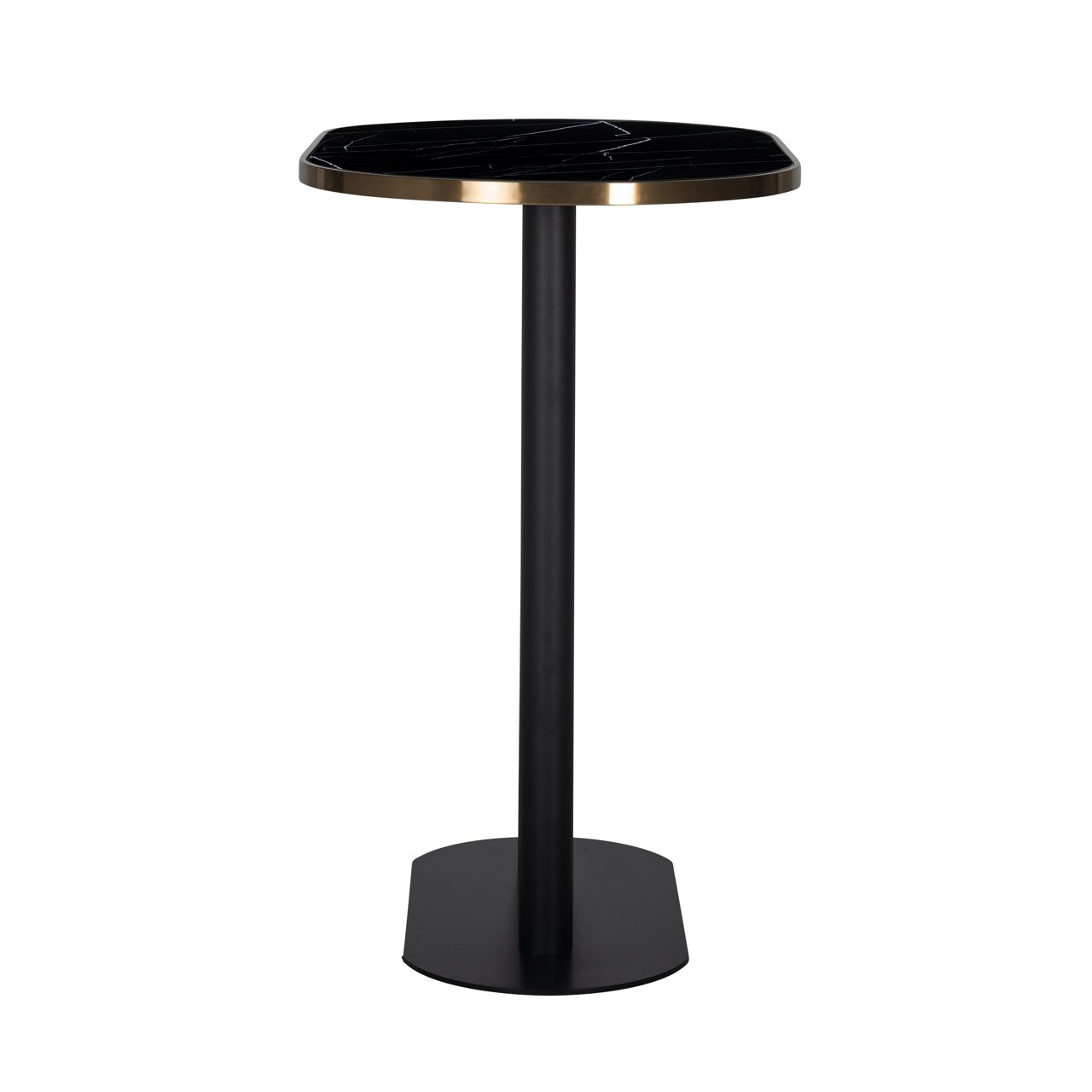 Bar Table Zenza Black Oval – elegant bar entertaining