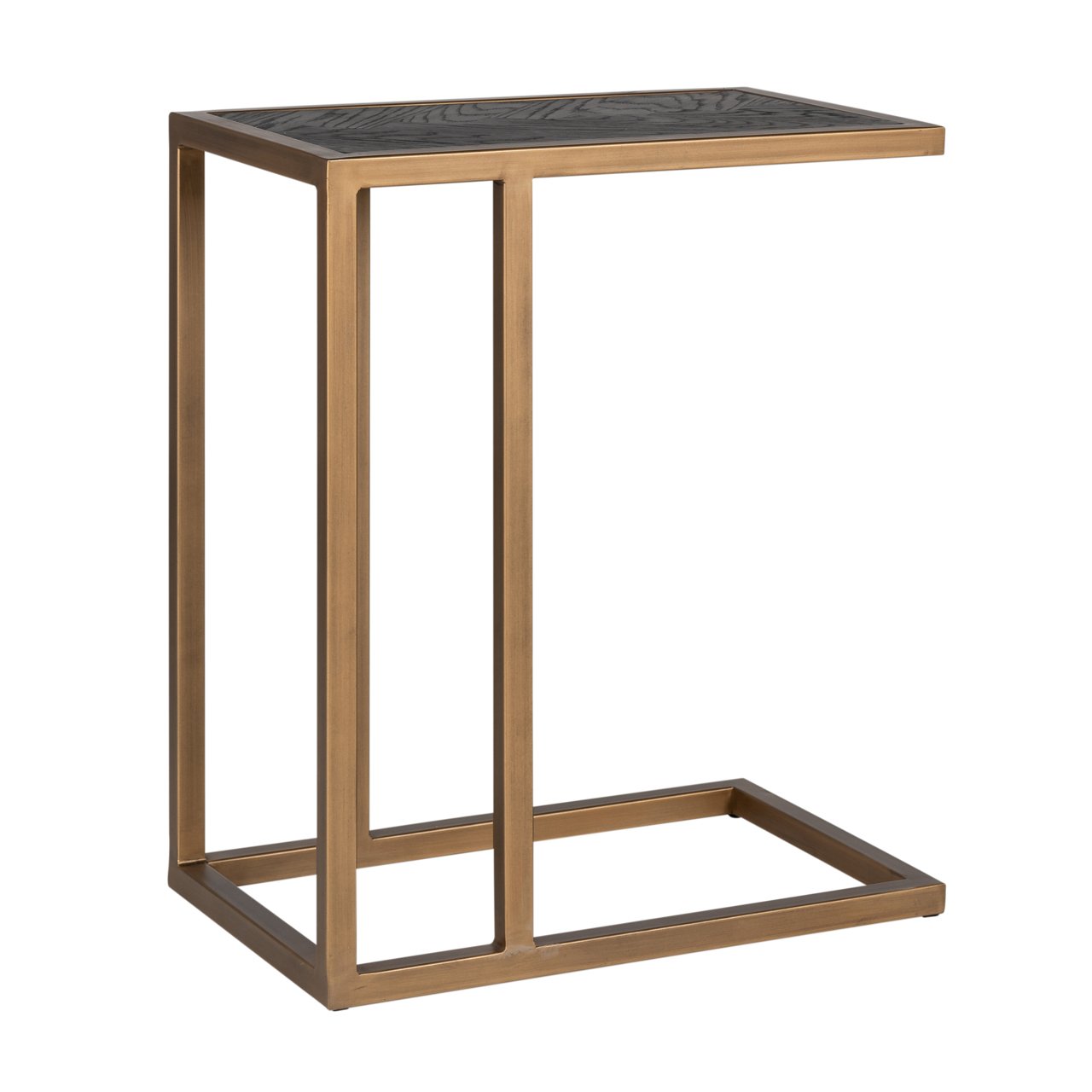 Sofa Table Blackbone Brass Black Rustic