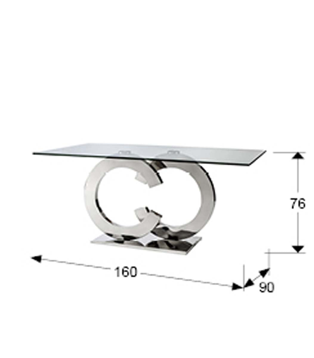 MASĂ DE SUGESTIE CASANDRA, OȚEL, 160