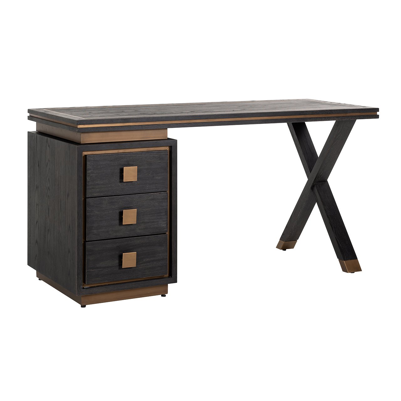 Desk Hunter Black Rustic
