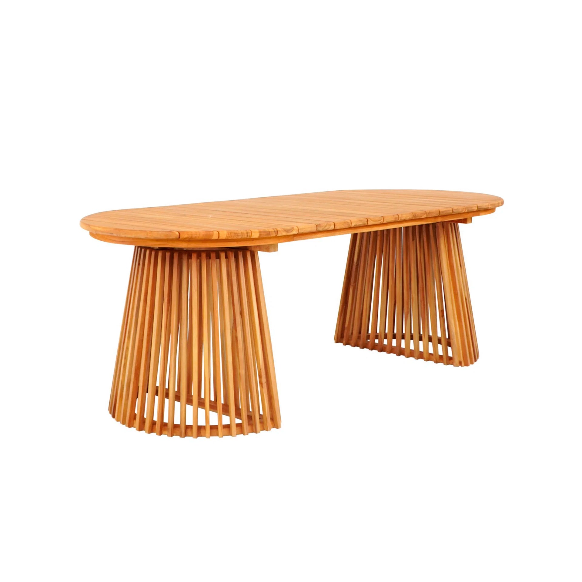 Masa de masă Berja - Teak - naturală