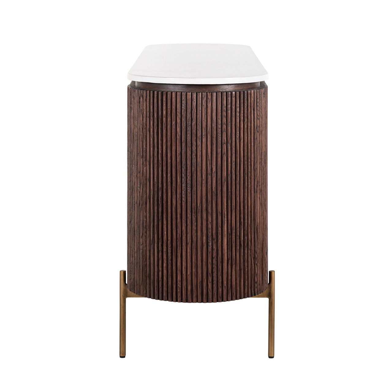 Sideboard Barkley Brushed Gold – elegant storage and display
