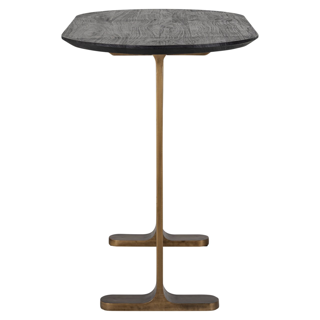 Bar Table Revelin Black/Gold 140