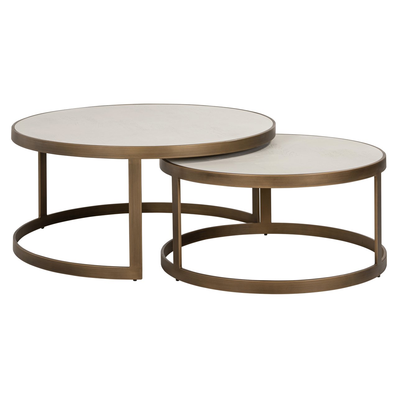 Coffee Table Whitebone Verona Grey (set Of 2) – stylish living room centerpiece