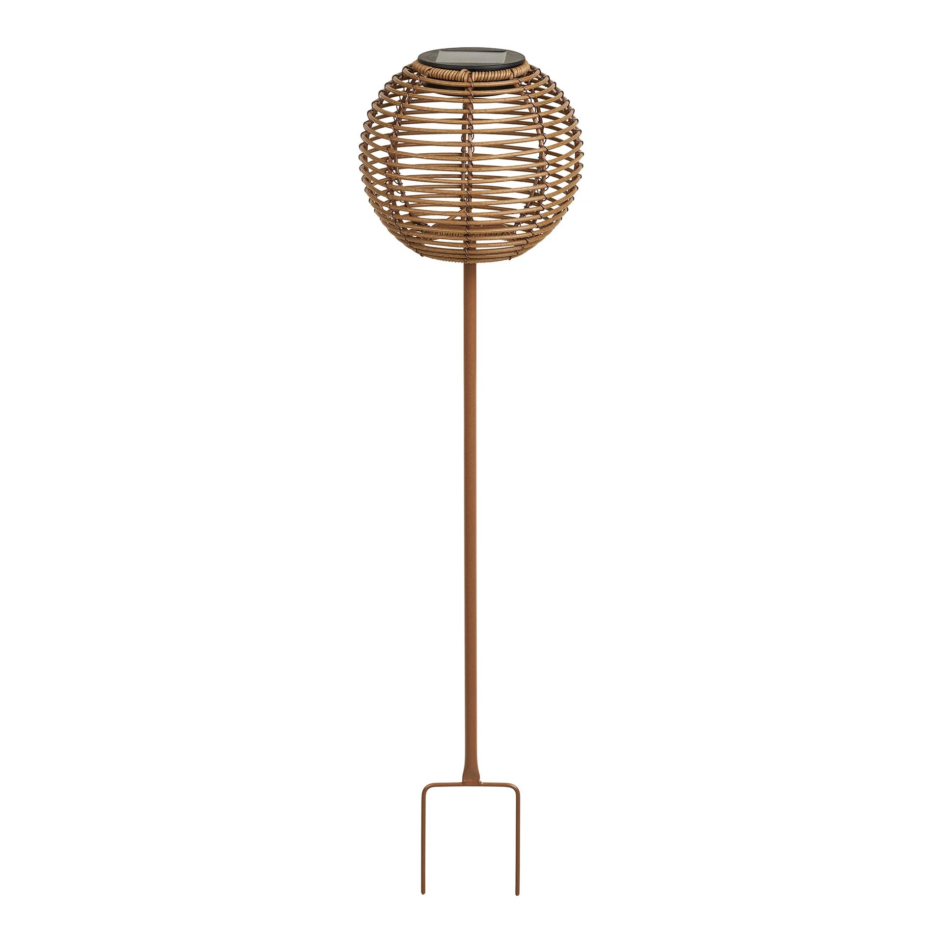 Lampa Carlisle - metal, PE - naturală