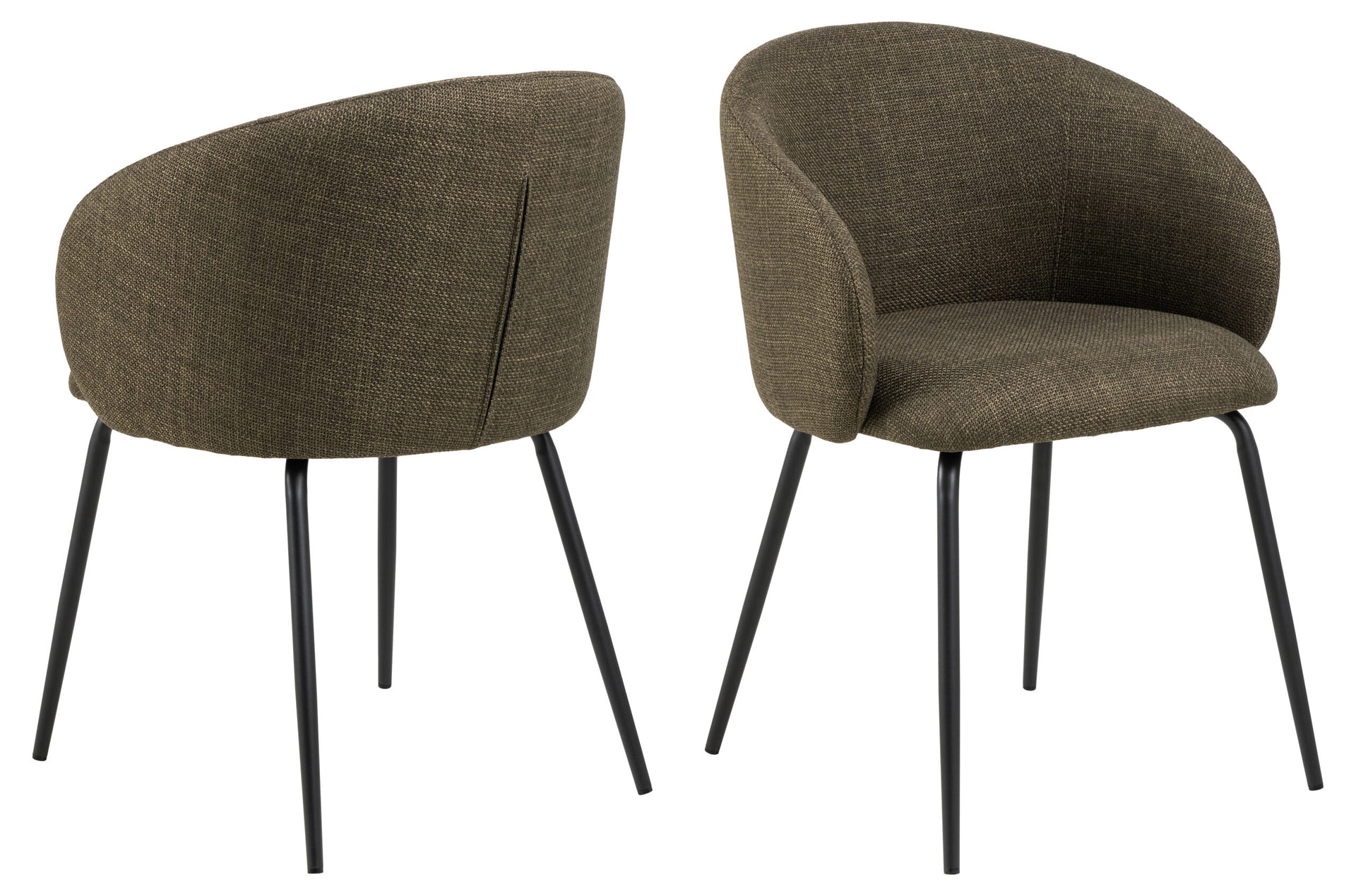 SCAUN DE DINING ELEANOR CU COTIERĂ VERDE