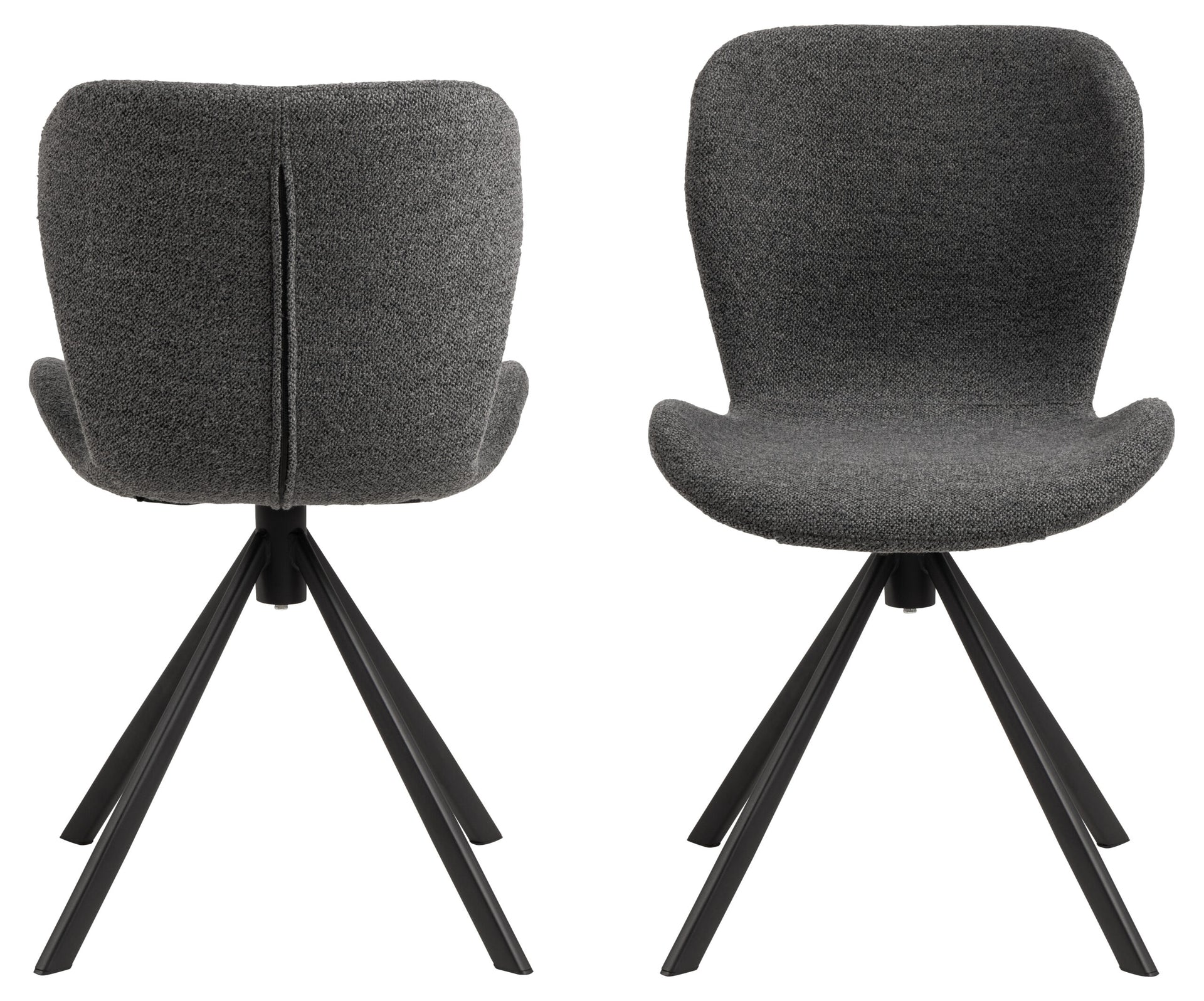 SCAUN DE DINING BATILDA -A1 NEGRU