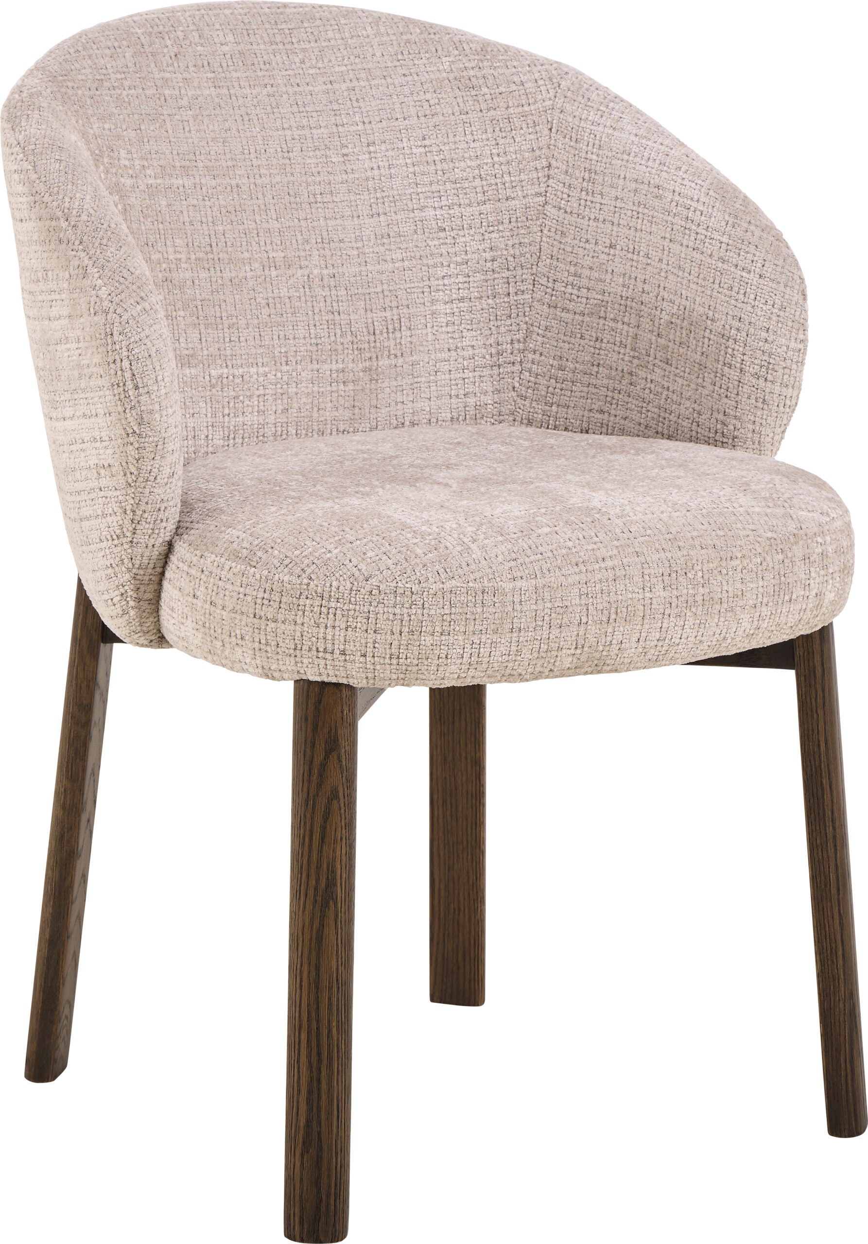 SCAUN DE DINING DARLENE CU COTIERA BEJ