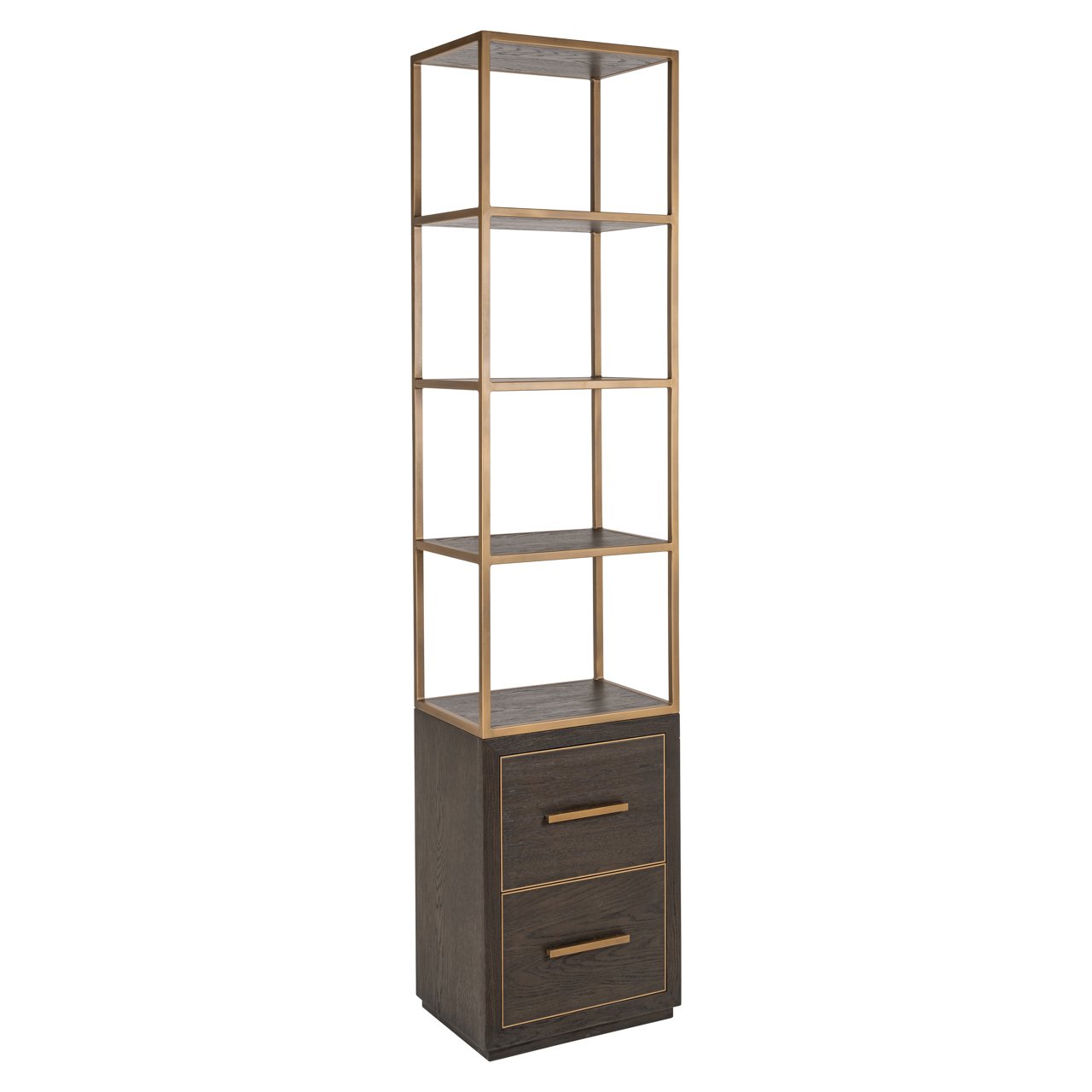 Display Cabinet Carter Brown Small 2 Drawers
