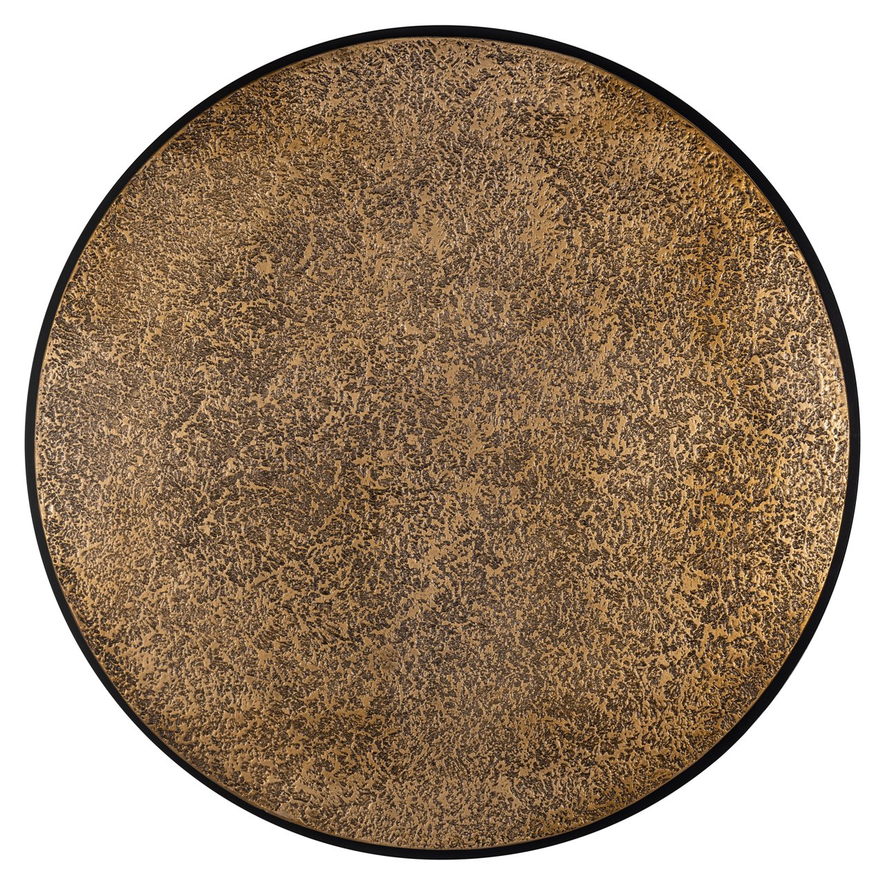 Coffee Table Derby Black/Gold (Set Of 2)