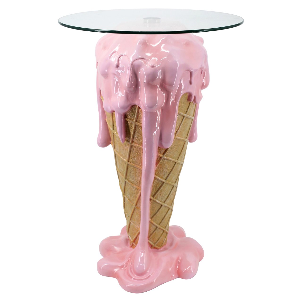 End Table Ice Pink