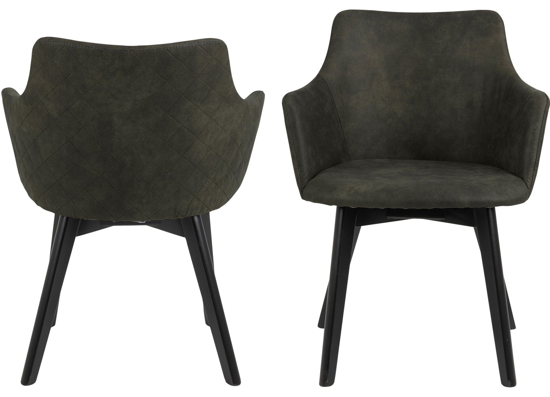 SCAUN BELLA CU COTIERĂ VERDE