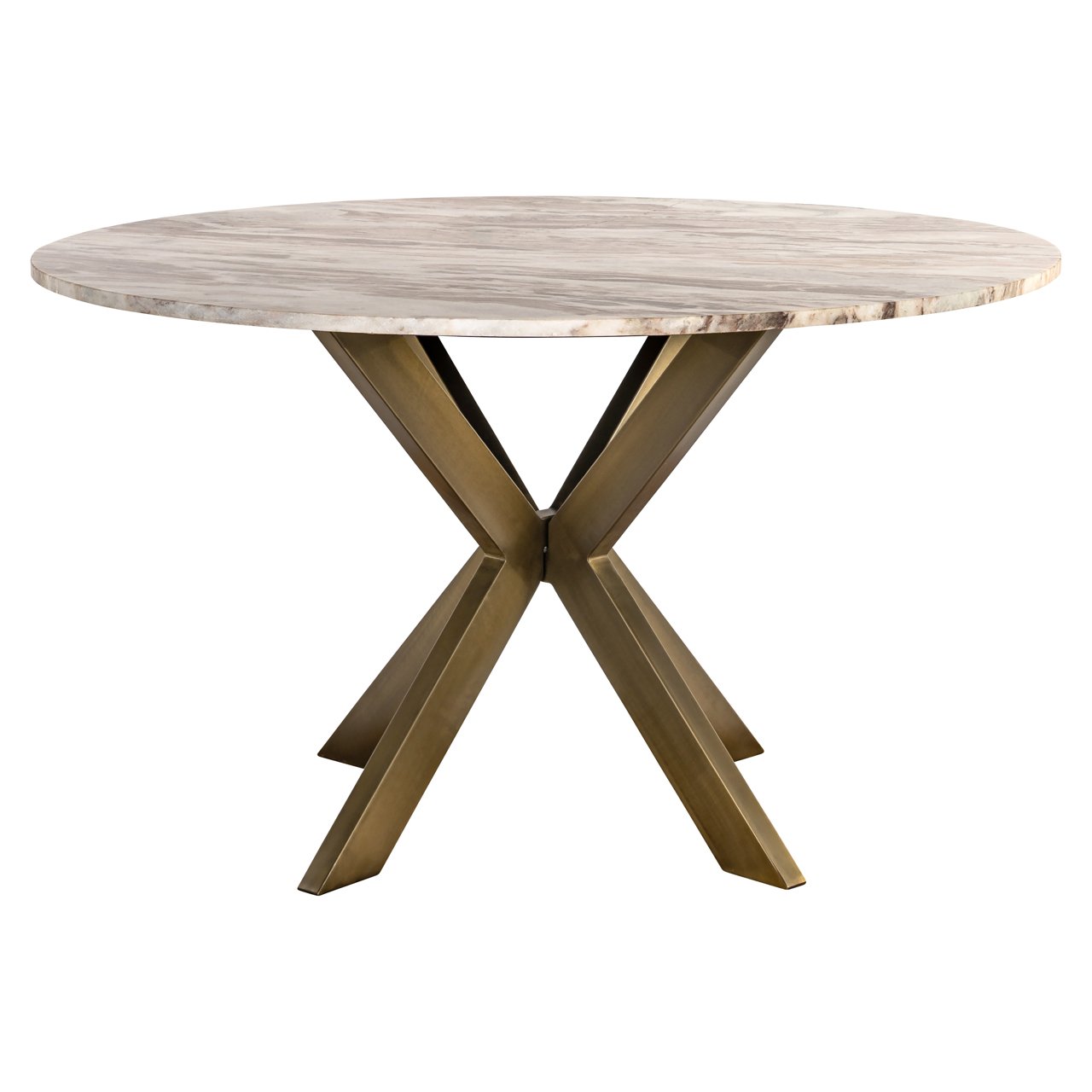 Dining Table Bottega Blush Beige 140ø