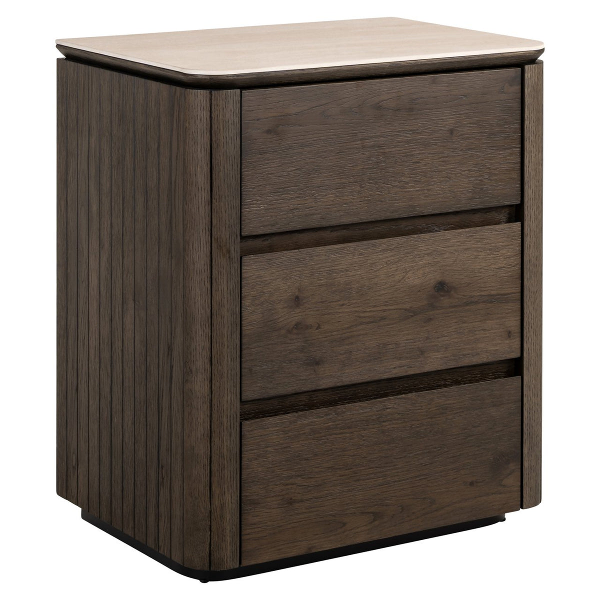 Nightstand Ritz Brown – elegant bedside companion