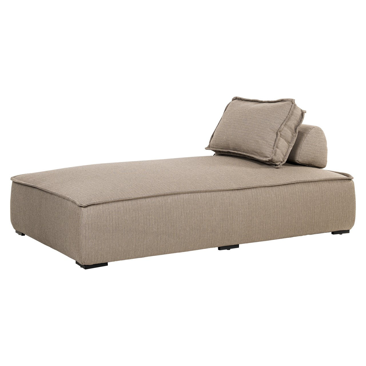 Outdoor Daybed Jondal Taupe – durable outdoor elegance