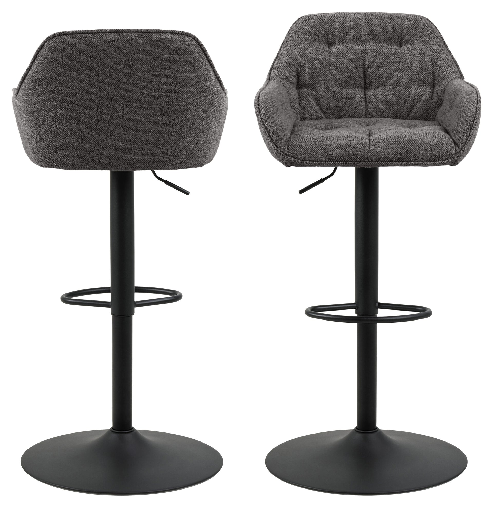 SCAUN DE BAR BROOKE NEGRU