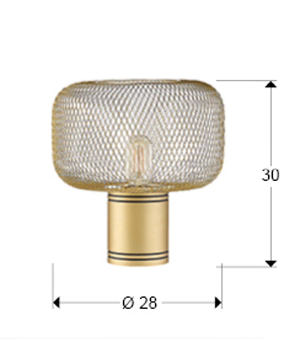 LAMPĂ OSIRIS 1L., AUR