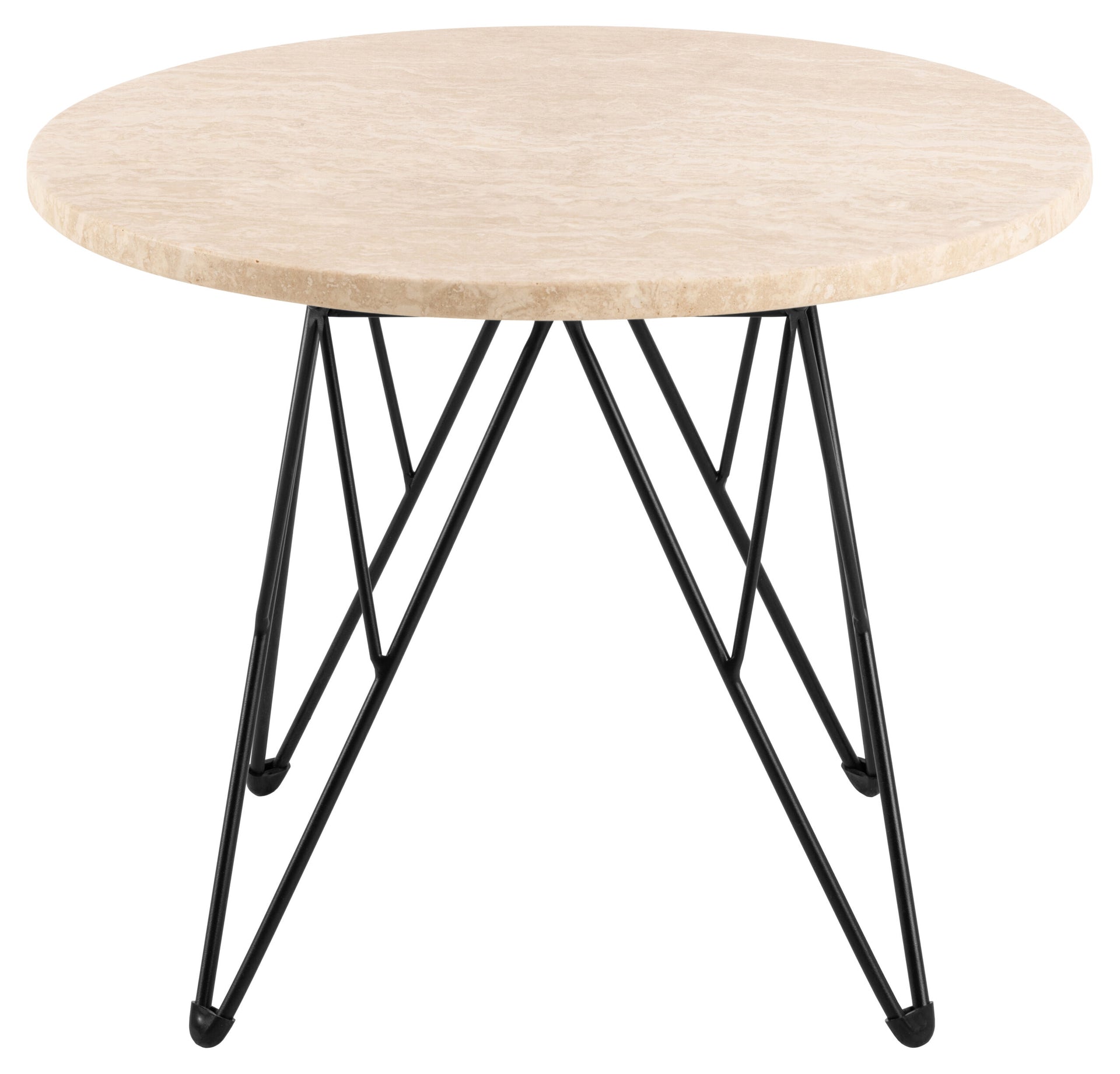 PRUNUS MASĂ LATERALĂ ROTUNDĂ BEJ