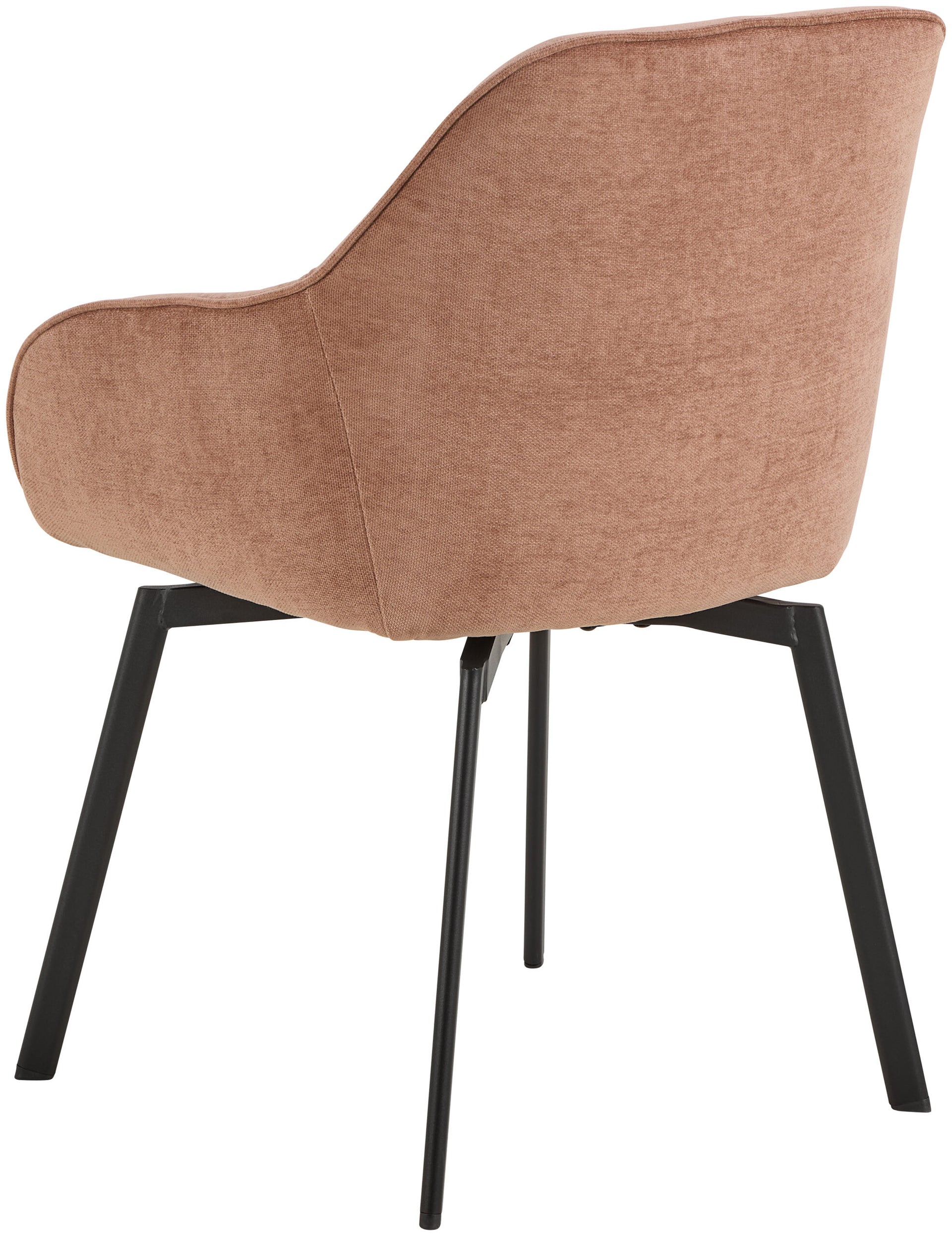 SCAUN DE DINING CLARA CU COTIERA NEGRU