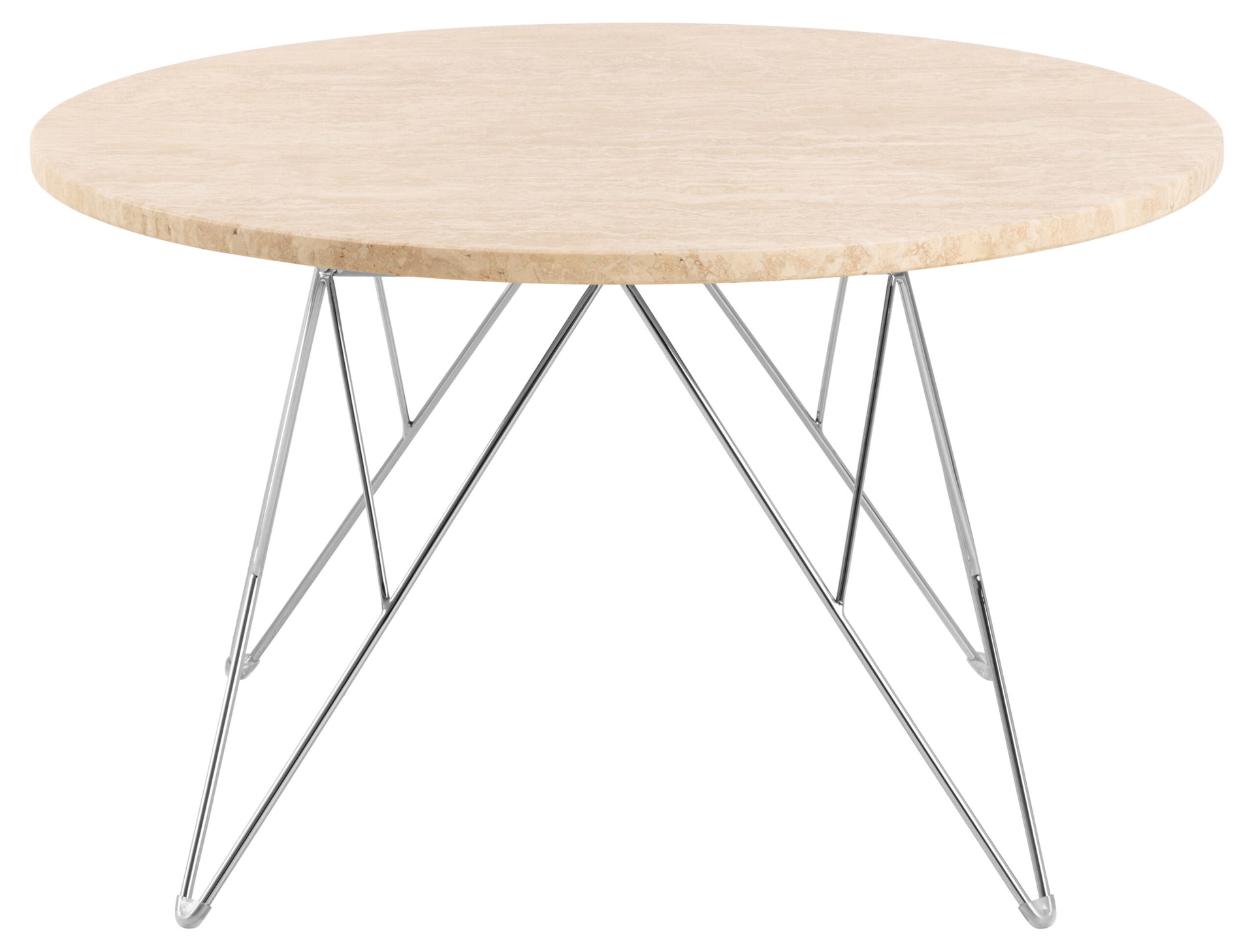 MASUTA DE CAFEA ROTUNDA PRUNUS BEJ