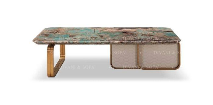 Masă Cafea Livorno - Blat Marmură