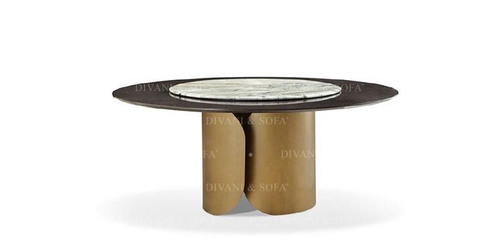 Masa dining PIACENZA ROTUNDA - ?180x77x79cm