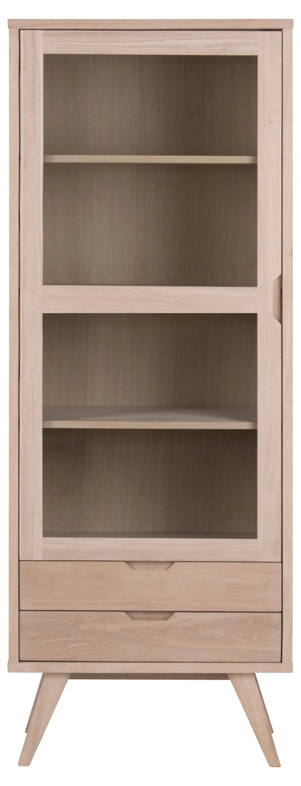 VETRINA A-LINE IN LEGNO IMPIALLACCIATO ROVERE