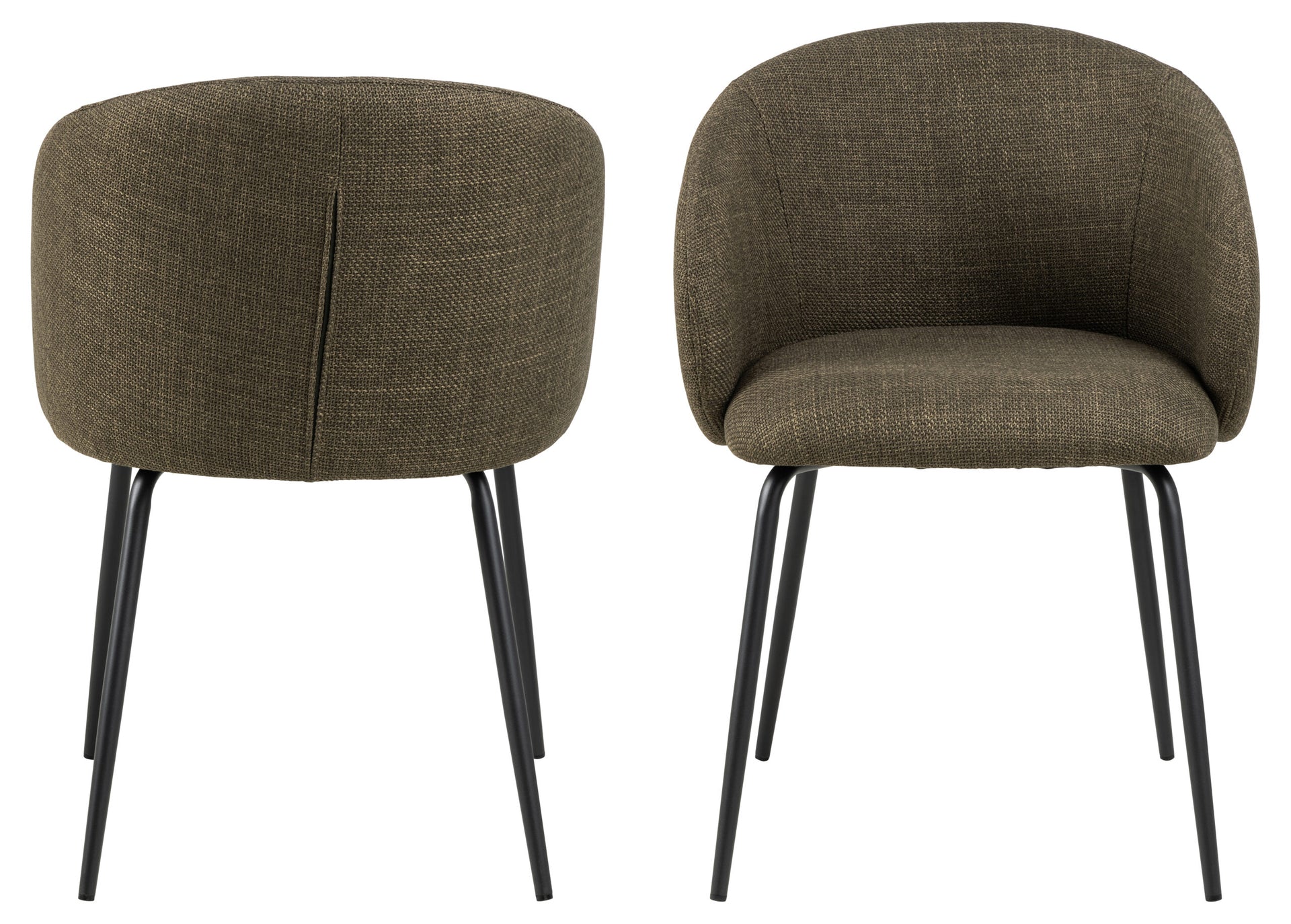 SCAUN DE DINING ELEANOR CU COTIERĂ VERDE