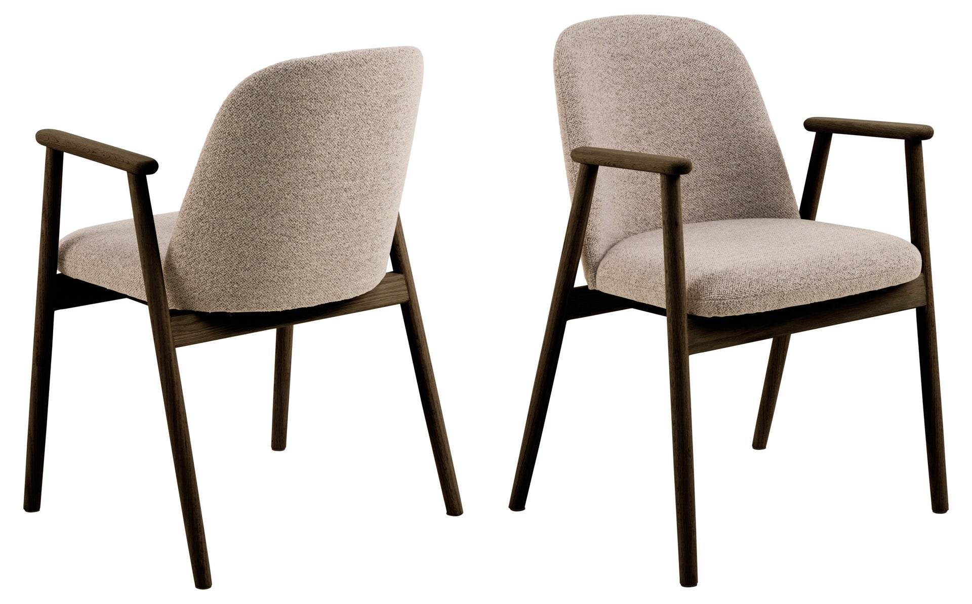 SCAUN DE DINING LEO CU COTIERA BEJ