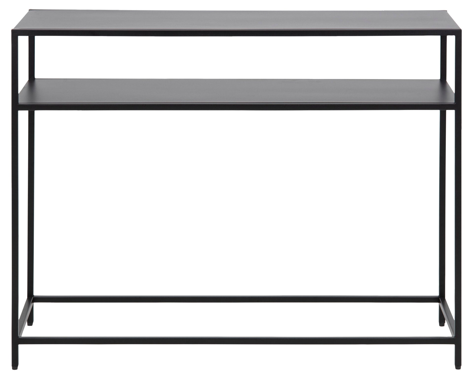 MASA CONSOLA DREPTUNGHIULARA NEWCASTLE NEGRU