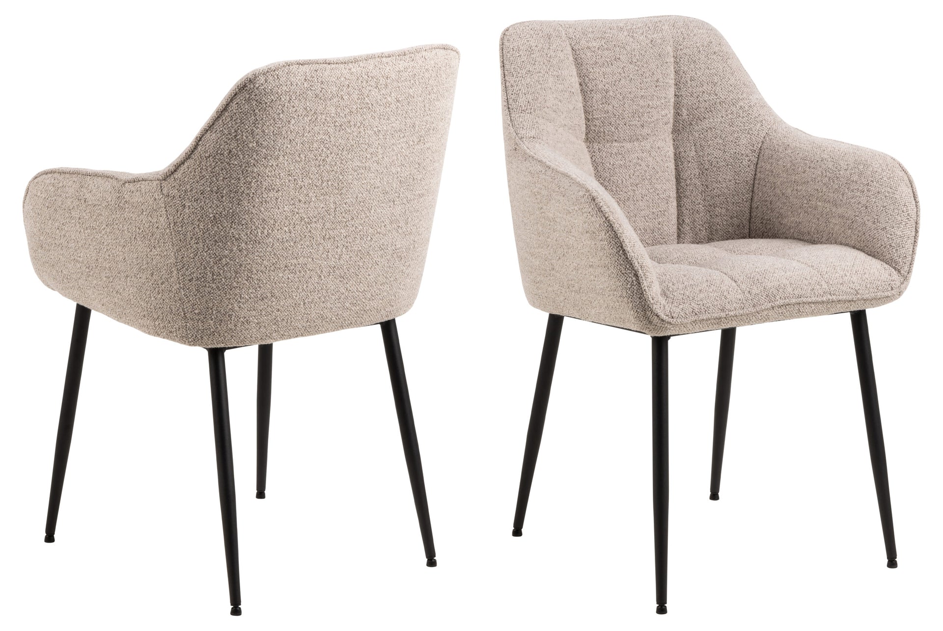 SCAUN DE DINING BRENDA CU COTIERA BEJ