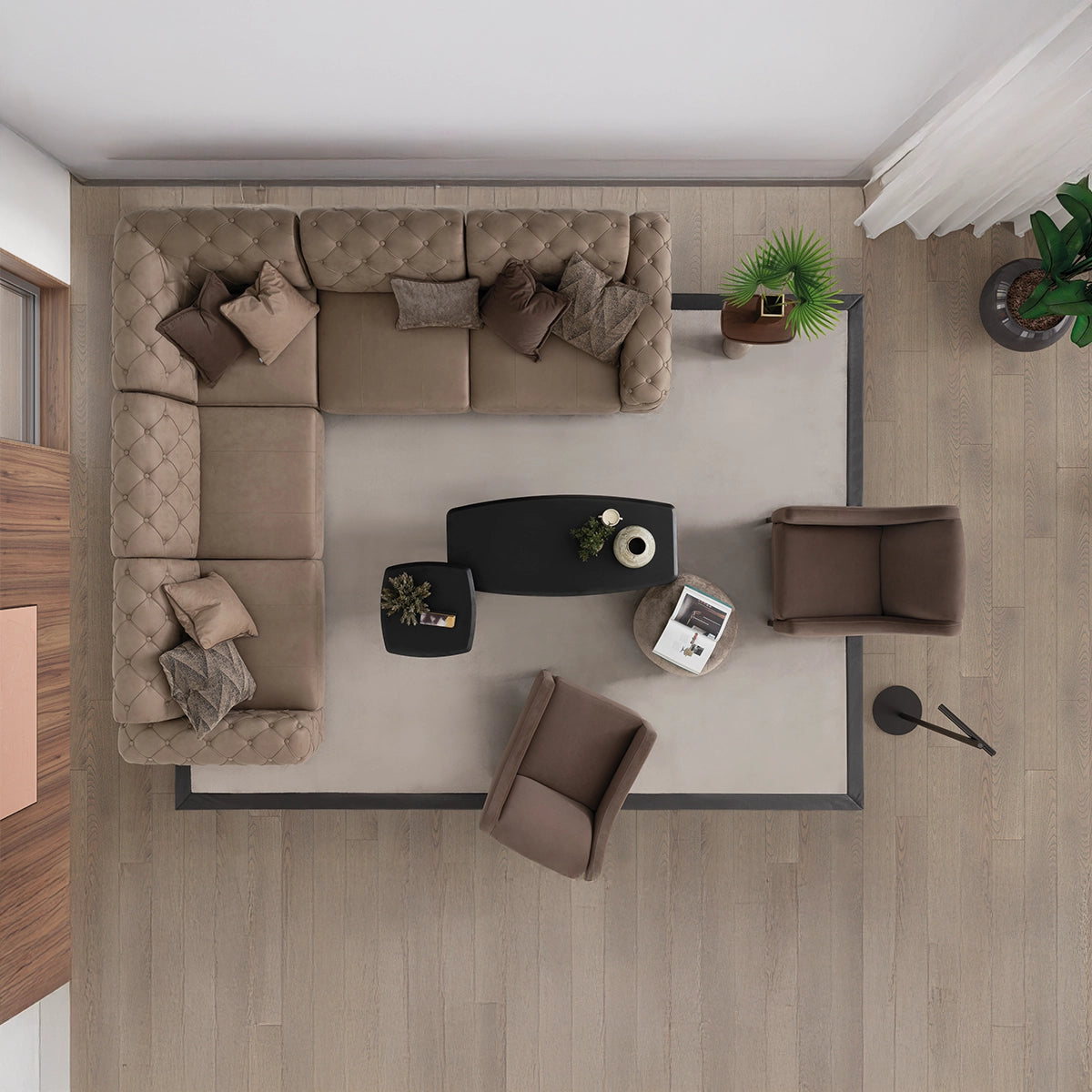 Bello Compositions – Eleganza e comfort contemporaneo per il soggiorno