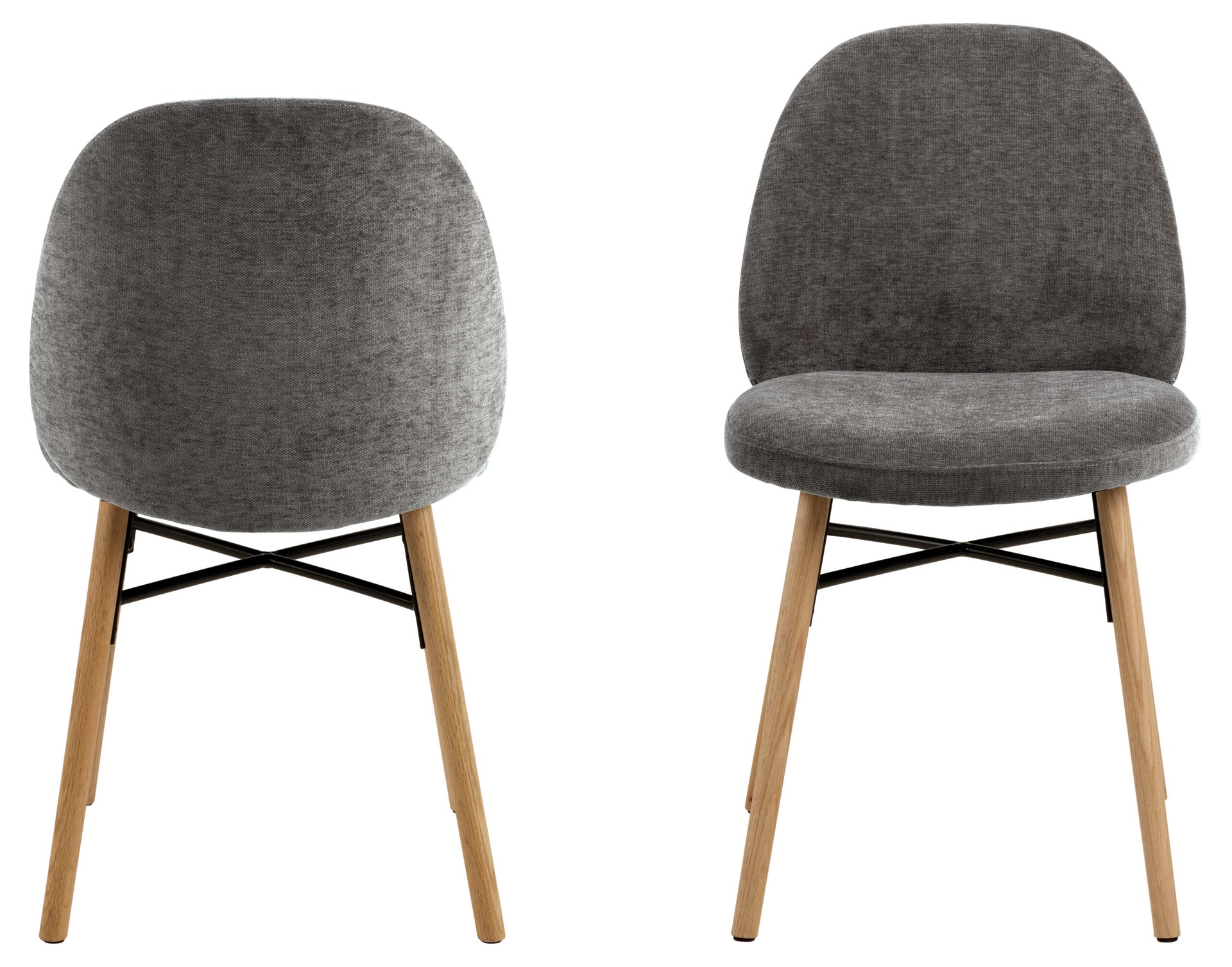 SCAUN DE DINING SOPHIA GRI INCHIS