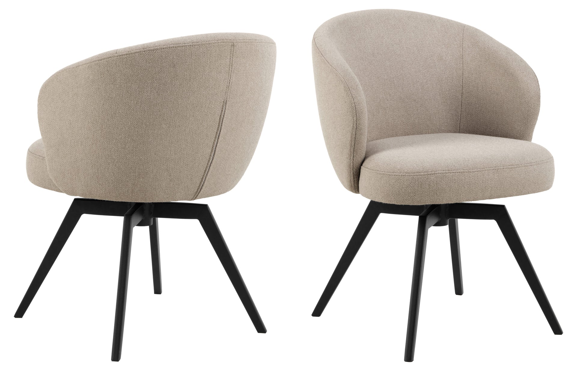 SCAUN DE DINING DARLENE CU COTIERĂ BEJ