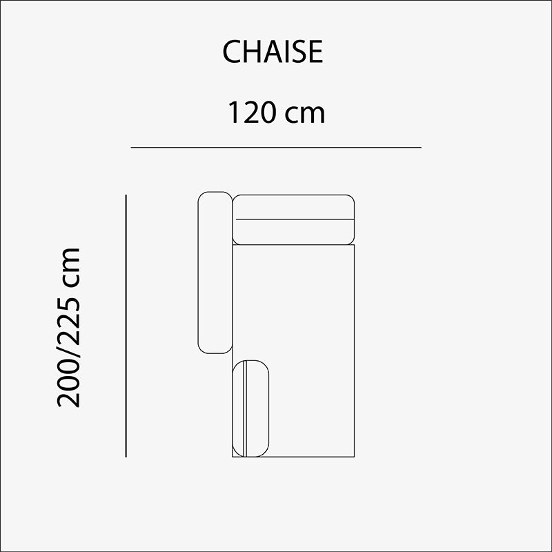 CORNER CAPRI - Chaise longue