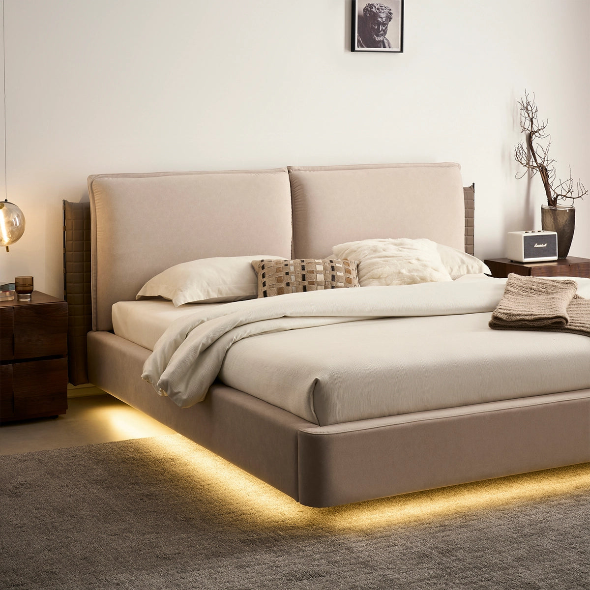 Letto MARINELLI - Ridefinisce l'eleganza distintiva e il confronto distintivo