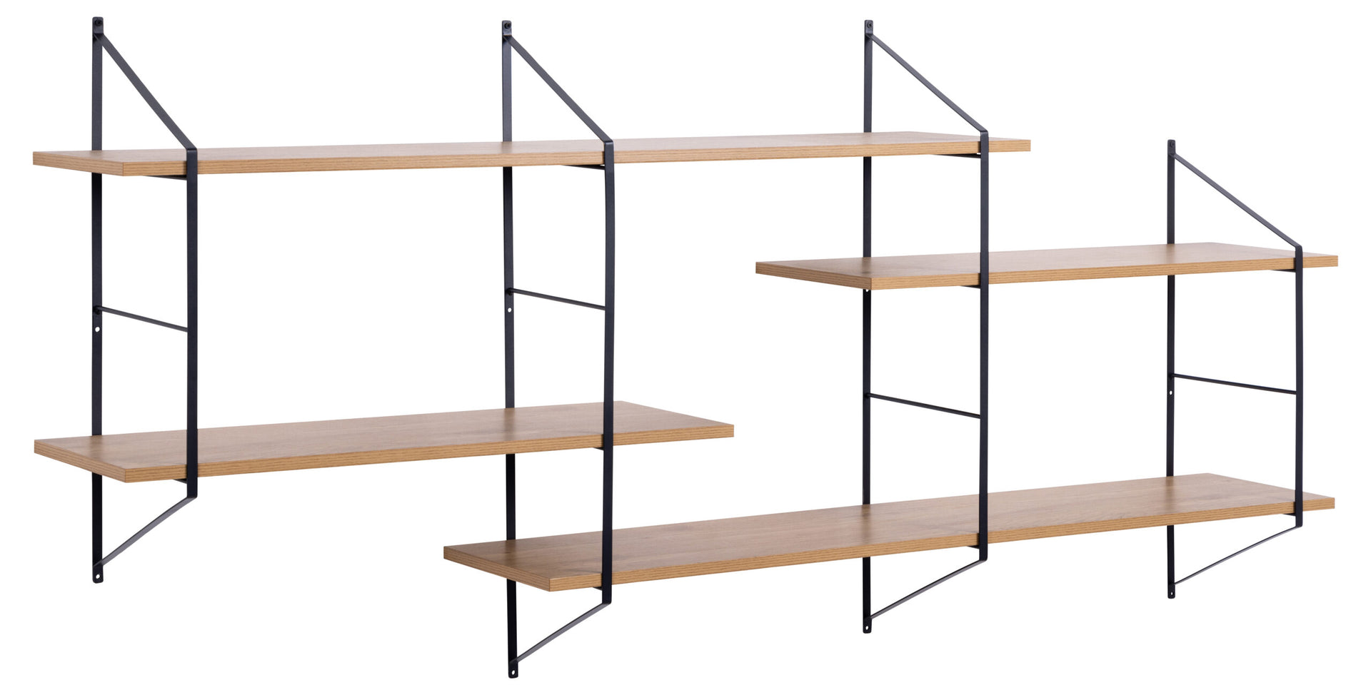 RAFT DE PERETE DREPTUNGHIULAR BELFAST NEGRU