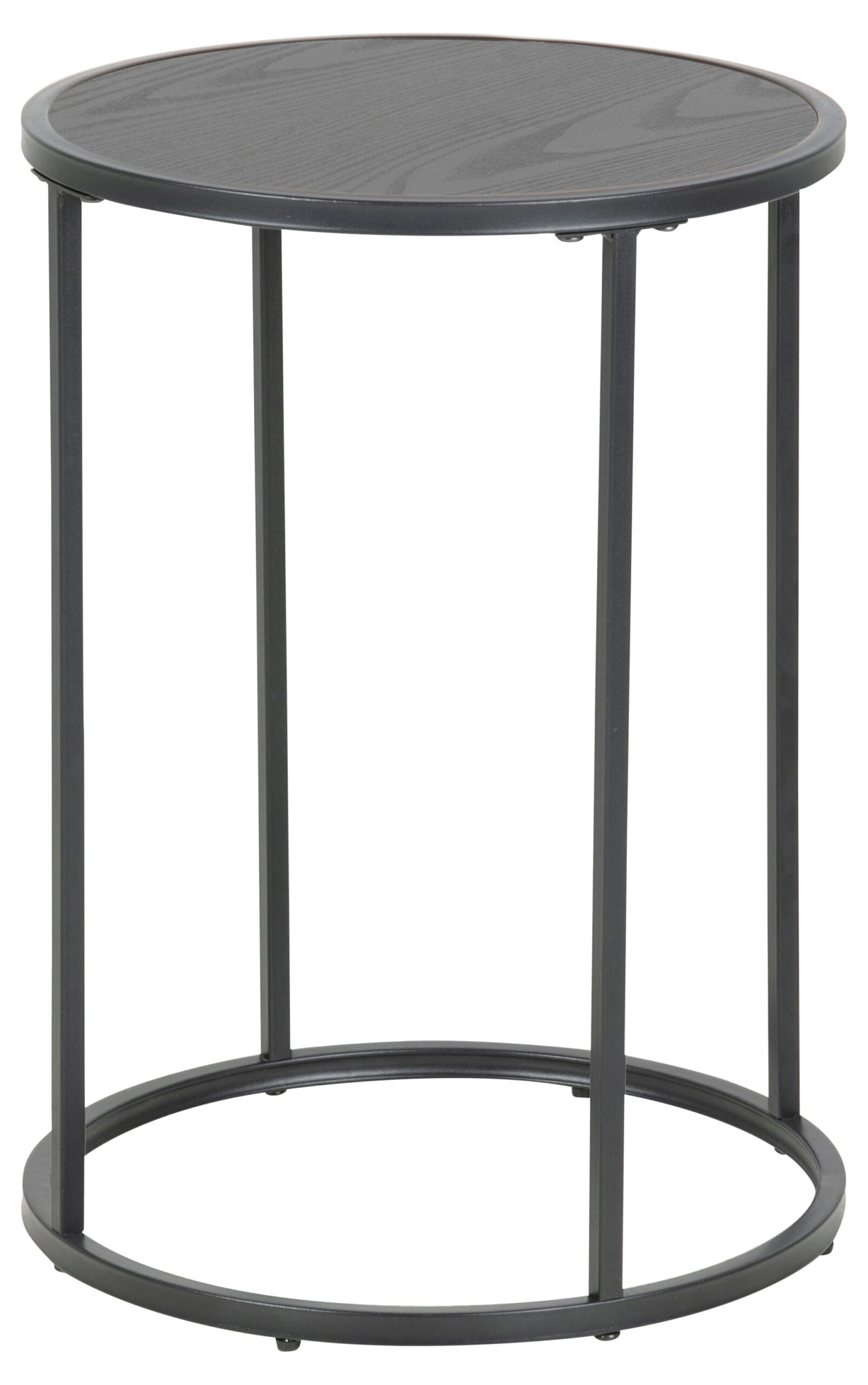 MASĂ LATERALĂ SEAFORD ROUND NEGRU