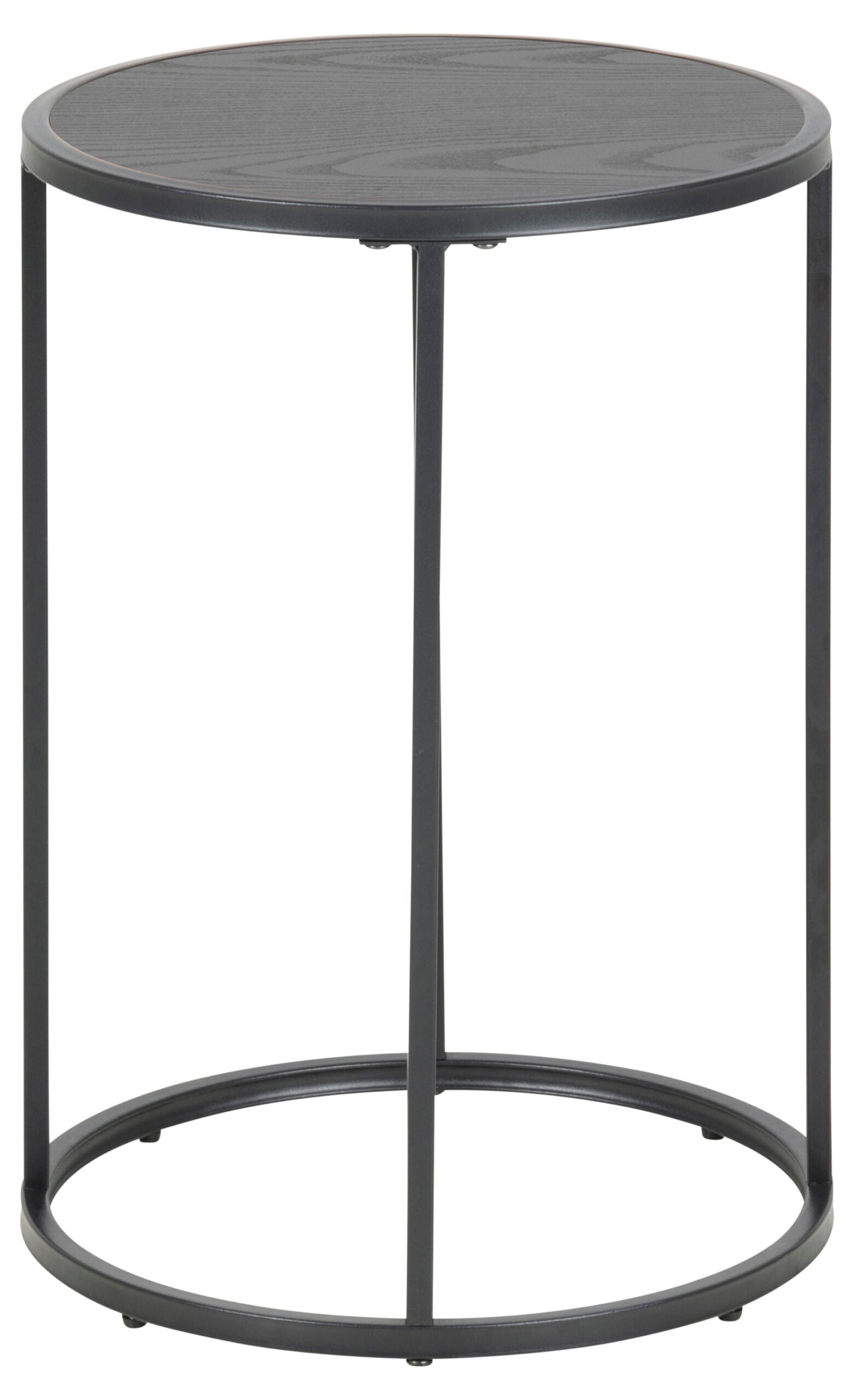 MASĂ LATERALĂ SEAFORD ROUND NEGRU