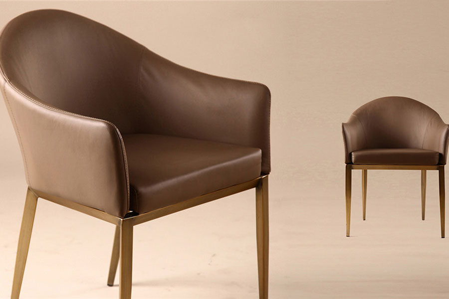 Scaun Dining AVELLINO piele