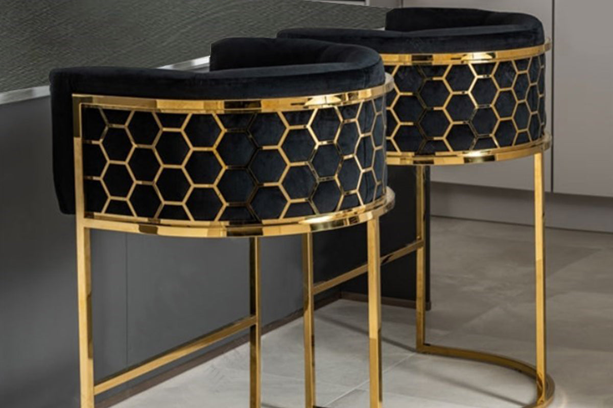 Sgabello da bar opulento – sgabello da bar moderno