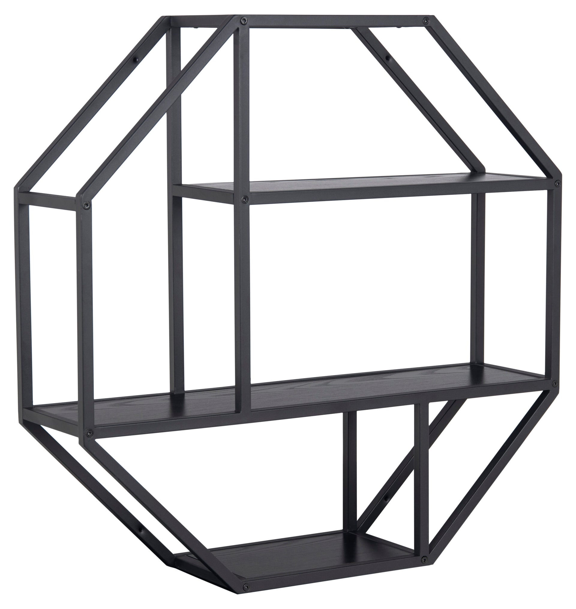 RAFT DE PERETE OCTOGONAL SEAFORD NEGRU