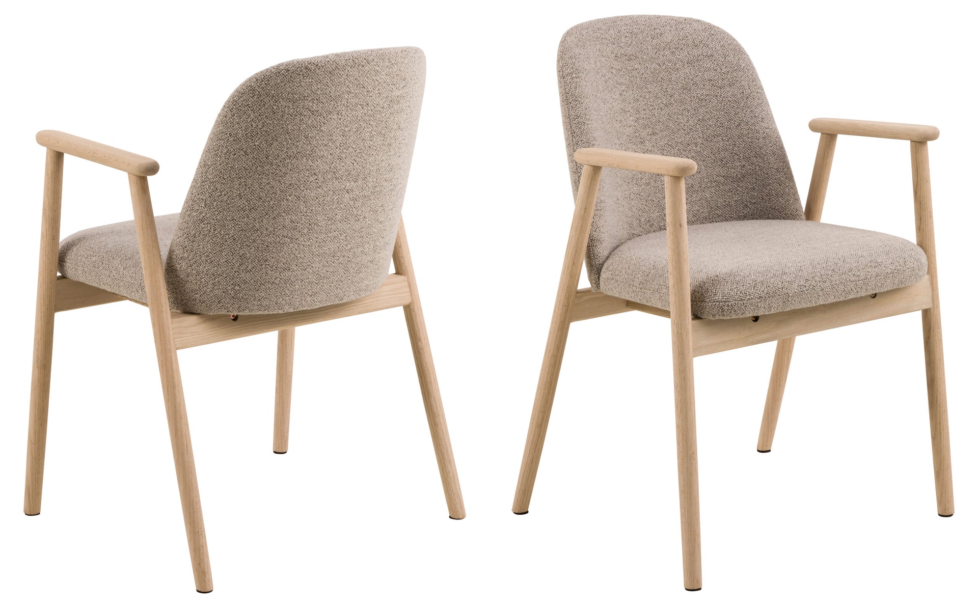 SCAUN DE DINING LEO CU COTIERA BEJ